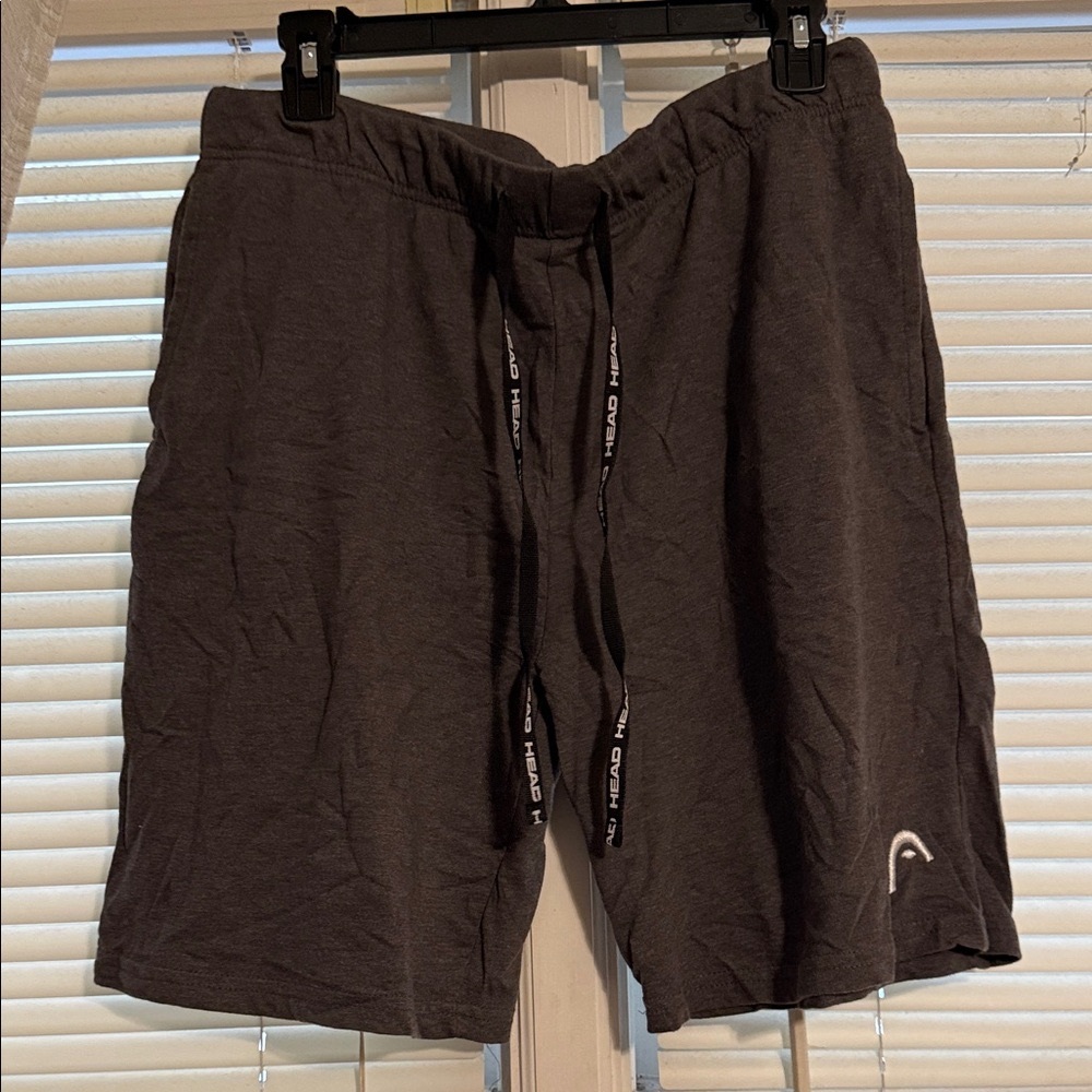 Head Men's Charcoal Athletic Shorts size L